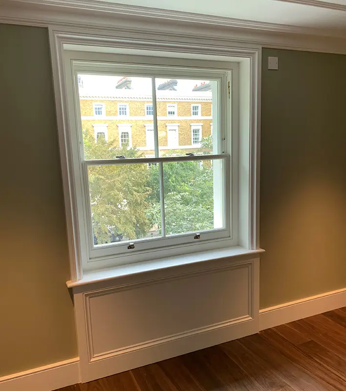 Sash Windows with Double Glazing