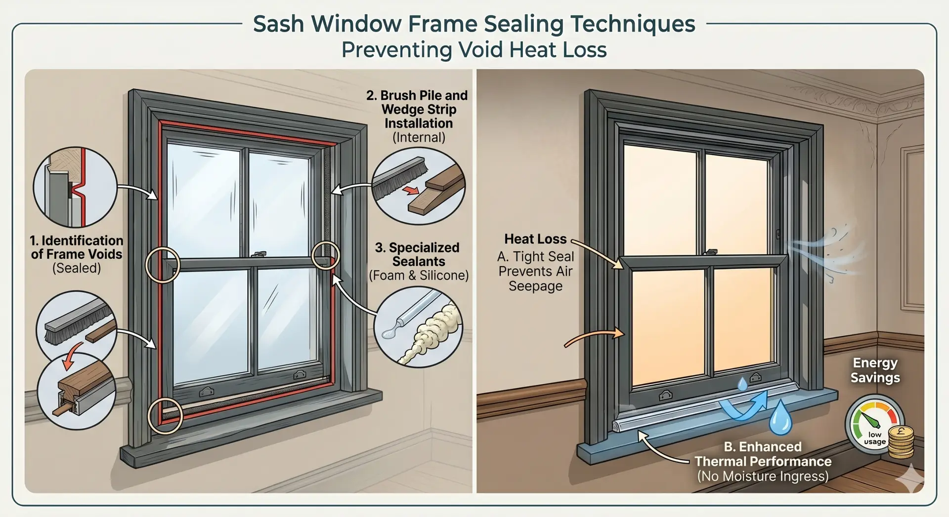preventing void heating loss