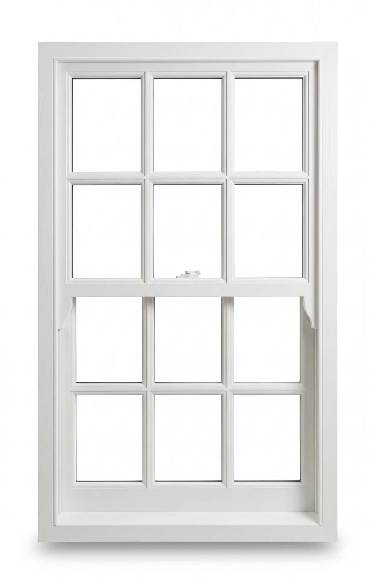 wooden sash window