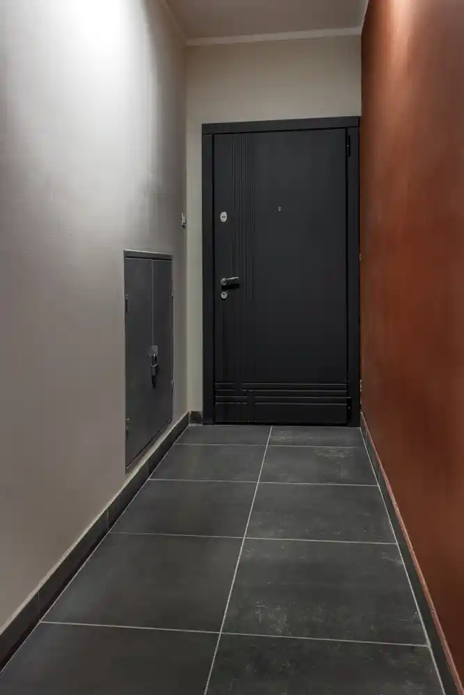 Bespoke fire rated timber doors installed in a commercial London building