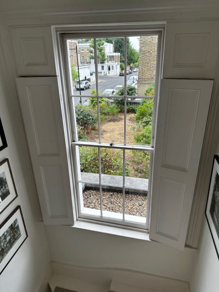 Bespoke Traditional Sash Shutter Installers