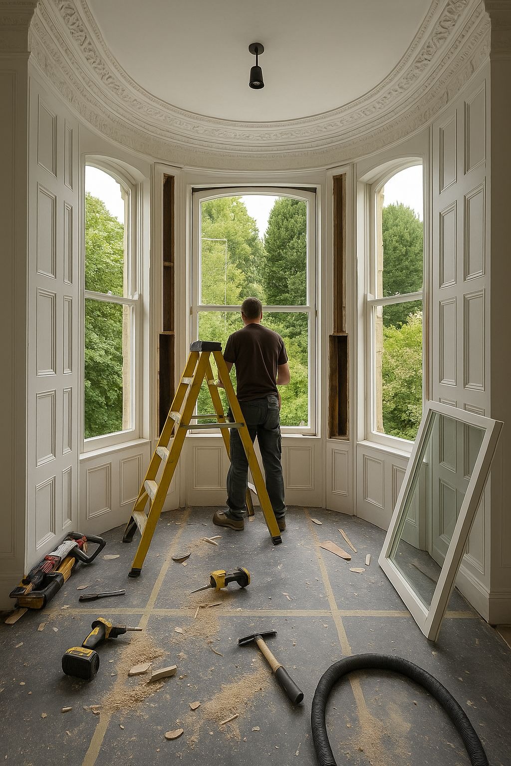 Sash window replacement in London