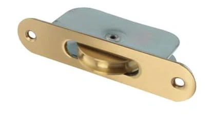 Polished brass sash pulley