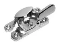 Polished chrome Fitch sash fastener