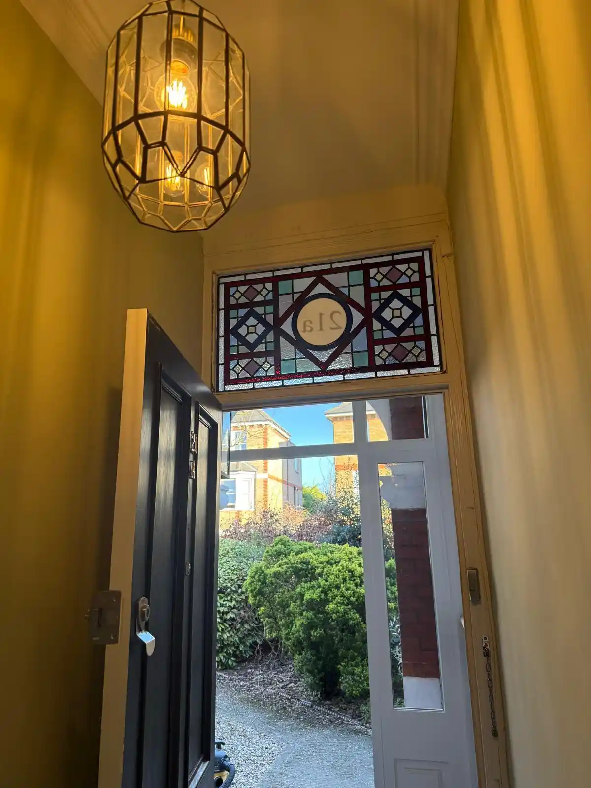 stained glass inside