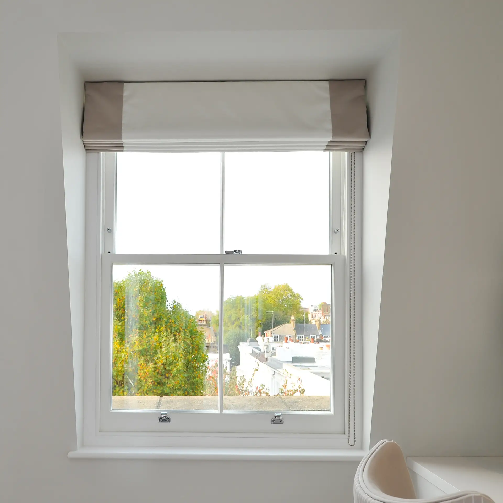 Accoya sash window installation